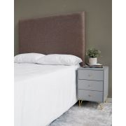 Bolivia Headboard - Double - Norwich Russet Brown