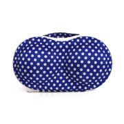 Bra & Panty Organiser - Navy Polka Dot