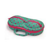 Bra & Panty Organiser - Pink & Turquoise Polka Dot