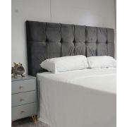 Brownsville Headboard - King - Velvet Grey