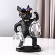 Bulldog Glass Holder-Black