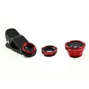 Camera Kit - Universal 3 in 1 - Red