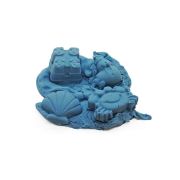 1Kg Sensory Sand with Shapes Blue