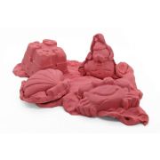 1Kg Sensory Sand with Shapes Pink