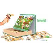 2 in 1 Farm Magnetic Puzzle and Drawing Board - Jeronimo