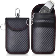 Car Key Pouch Bag with Key Ring and Hook