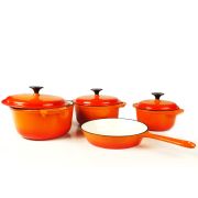 Cast Iron Pot Orange NTC