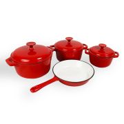 Cast Iron Pot Red NTC - 2