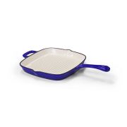 Cast Iron Square Skillet Pan - Blue