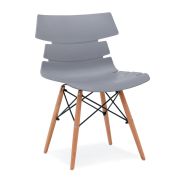 Chair - Artisan - Grey with Beech Wood