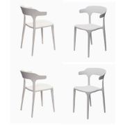 Chester Cafe Chair - White - Set of 4