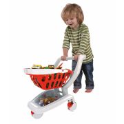 2-in-1 Toy Shopping Cart - Red/White