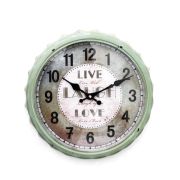 Clock Bottle Top Live Laugh Love