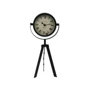 Clock Tripod Black