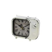 Clock TV White