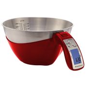 Constant Measuring Jug Scale - Stainless Steel/Red