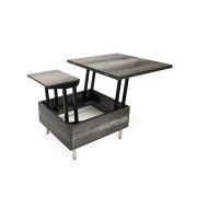 Convertible Coffee Dining Table Dark Grey