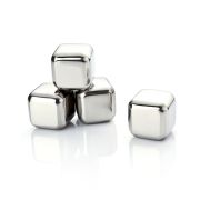 Cooling Cubes - 4pc Stainless Steel