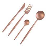 Cutlery Set 12pc-Rose Gold(Knives and Forks)