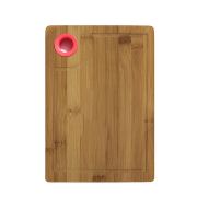 Cutting Board - Bamboo Red Ring 38 x 28c