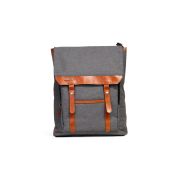 Dasfour - Strap Detail Backpack - Grey