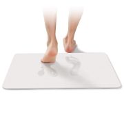 Diatomite bath mat - White