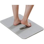 Diatomite bath mat-Grey