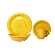 Dinner Service Set - 16 Pieces Yellow