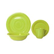 Dinner Service Set - 16 Pieces LimeGreen