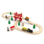 37pc Wooden Train Set