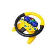 Driver Baby Steering Wheel with Music Yellow