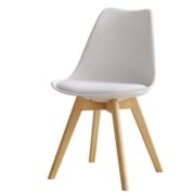 Emma Cushion Chair - White