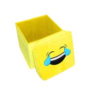 Emoji Ottoman - Laugh Cry