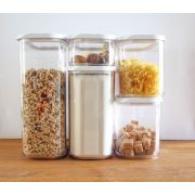 5pc Storage Container Set - Window Lid