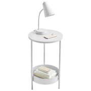 Accent Table 2 tier - White