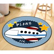 Airplane Crystal Velvet Carpet