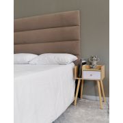 Alabama Headboard - King - Velvet Beige