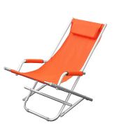 Aluminium Beach Chair - Orange