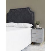 Arizona Headboard - King - Norwich Grey