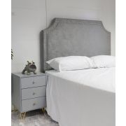 Arizona Headboard - Double - Norwich Light Grey