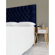 Austin Headboard - King - Velvet Royal Blue