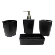 Bathroom - Square Set - Black