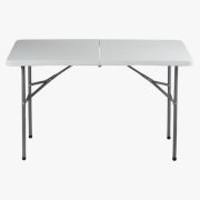 1.2m Folding Table White