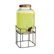 Beverage Dispenser - Copper Rose Single 4L