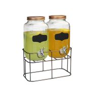 Beverage Dispenser - Rose Decal Duet 4L