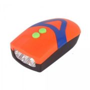 Bicycle Led light and Horn-orange